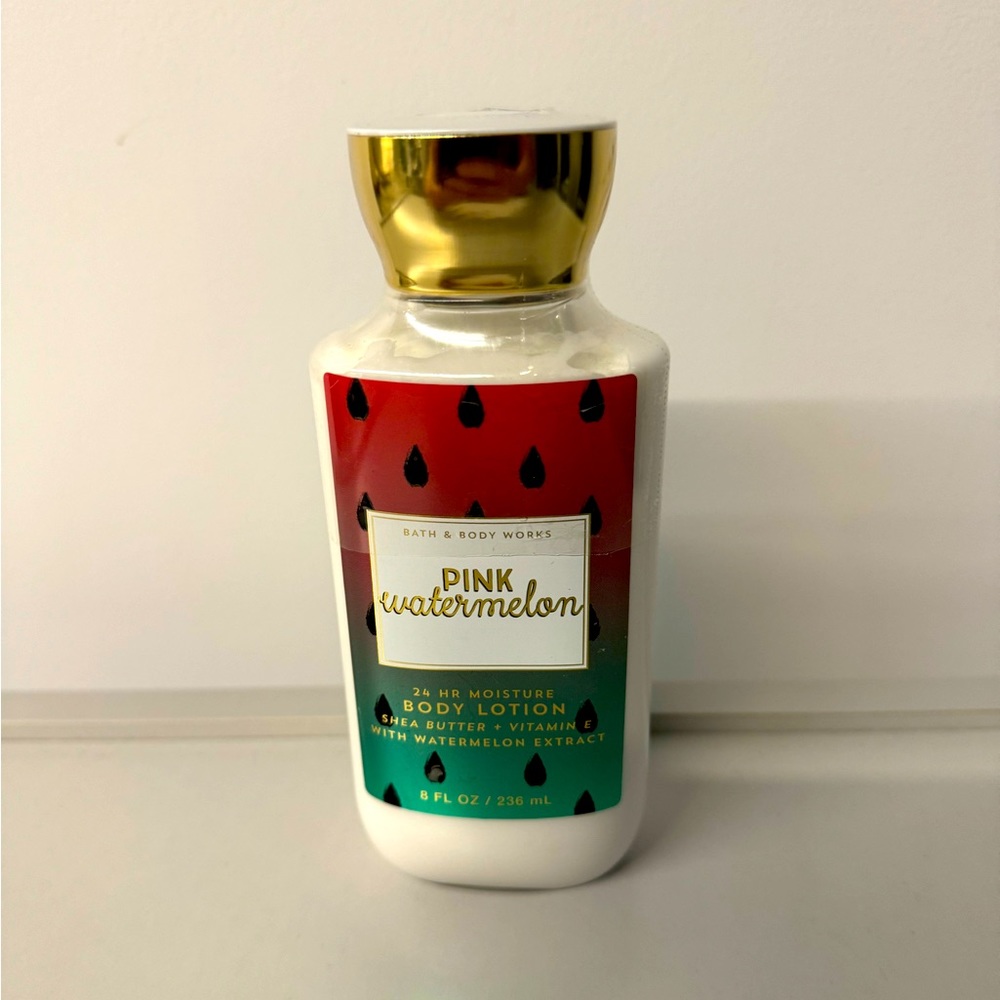 New! Pink Watermelon Bath & Body Works Lotion!